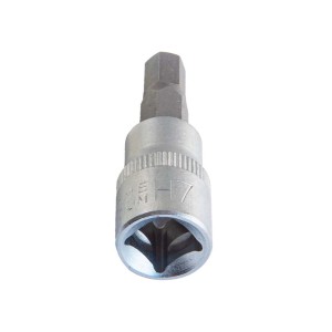 Bussola con inserto esagonale 7 mm con attacco F 3/8"
