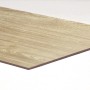 Pannello in legno chiaro con venature sottili, adatto per taglio e progetti individuali.