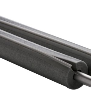 Isolamento tubi NMC Climatube con zip, 35-15 mm, 1 m. Isolamento per tubi di riscaldamento con cerniera.