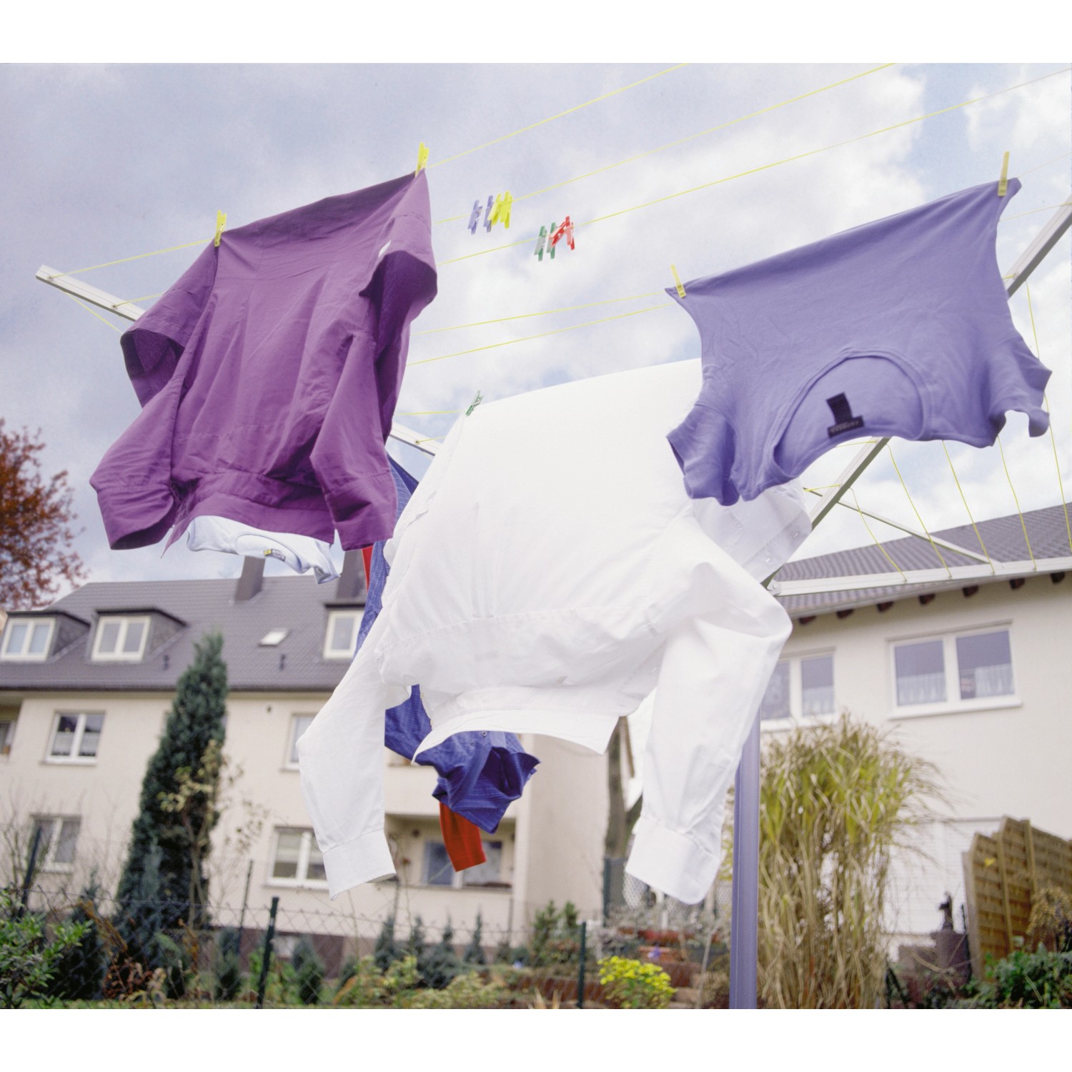 Sacchetto Per Mollette Da Bucato FZSECRIU - 20x28cm, Blu, Impermeabile, Con Moschettone - Foto 2