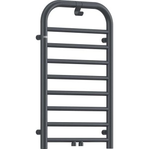 Radiatore termoarredo Idrostile 335 W h 85 cm 500x850 mm titanio opaco