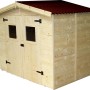 Casetta da giardino in legno sp 16 mm H210xL270xP187 cm