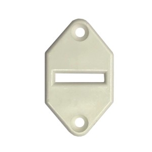 Guidacinghia tapparelle verticale nylon 34x58 mm bianco