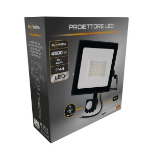 Proiettore LED Floodlight 4500 Lm luce naturale 19,7x18,5x6,4 cm