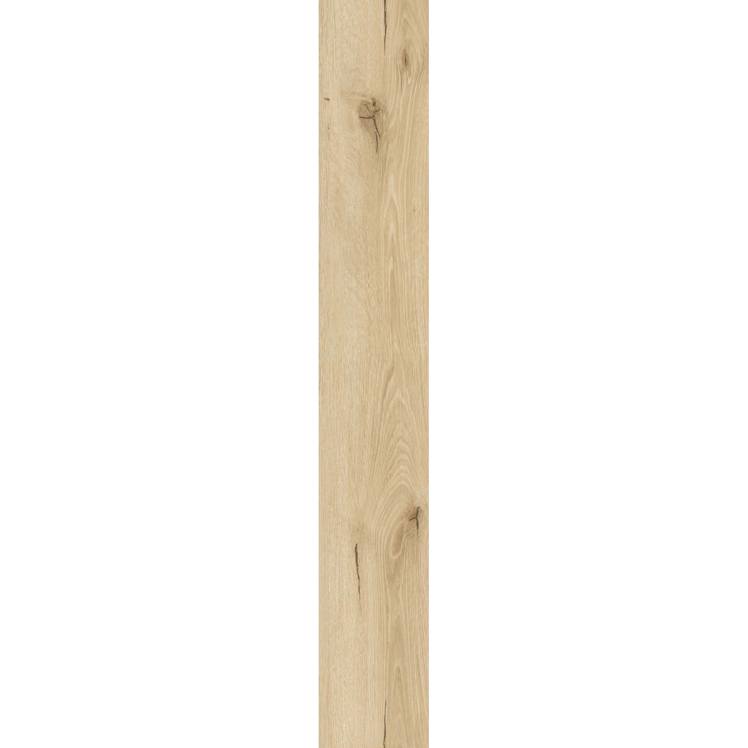 Listello vinilico chiaro effetto legno per pavimenti.