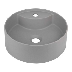 Lavabo da appoggio granito Limonar Idrostile foro rubinetto Grigio met
