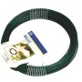 Filo di legatura verde rivestito in plastica, lunghezza 20 m, per filo metallico e recinzioni.