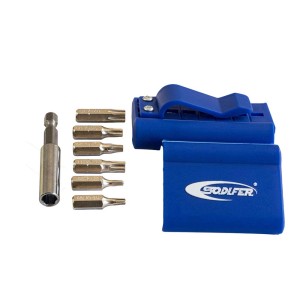 Inserti torx con portainserti set 7 pz