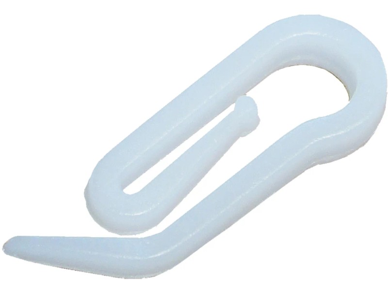 Confezione Da 80 Ganci Per Tende In Plastica, Ganci Regolabili Per Pieghe Sistema A Cricchetto Per Tende Da Finestra Porta E Doccia 85 Mm335 Pollici 91697811