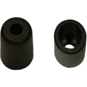 Due terminali neri per Funi e cordicelle varie.