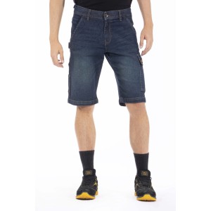t.b.t. pantaloncini da lavoro in denim con tasca laterale.
