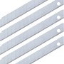 5 lame trapezoidali a segmenti LUX Comfort, 9 mm, per cutter, affilate e resistenti.