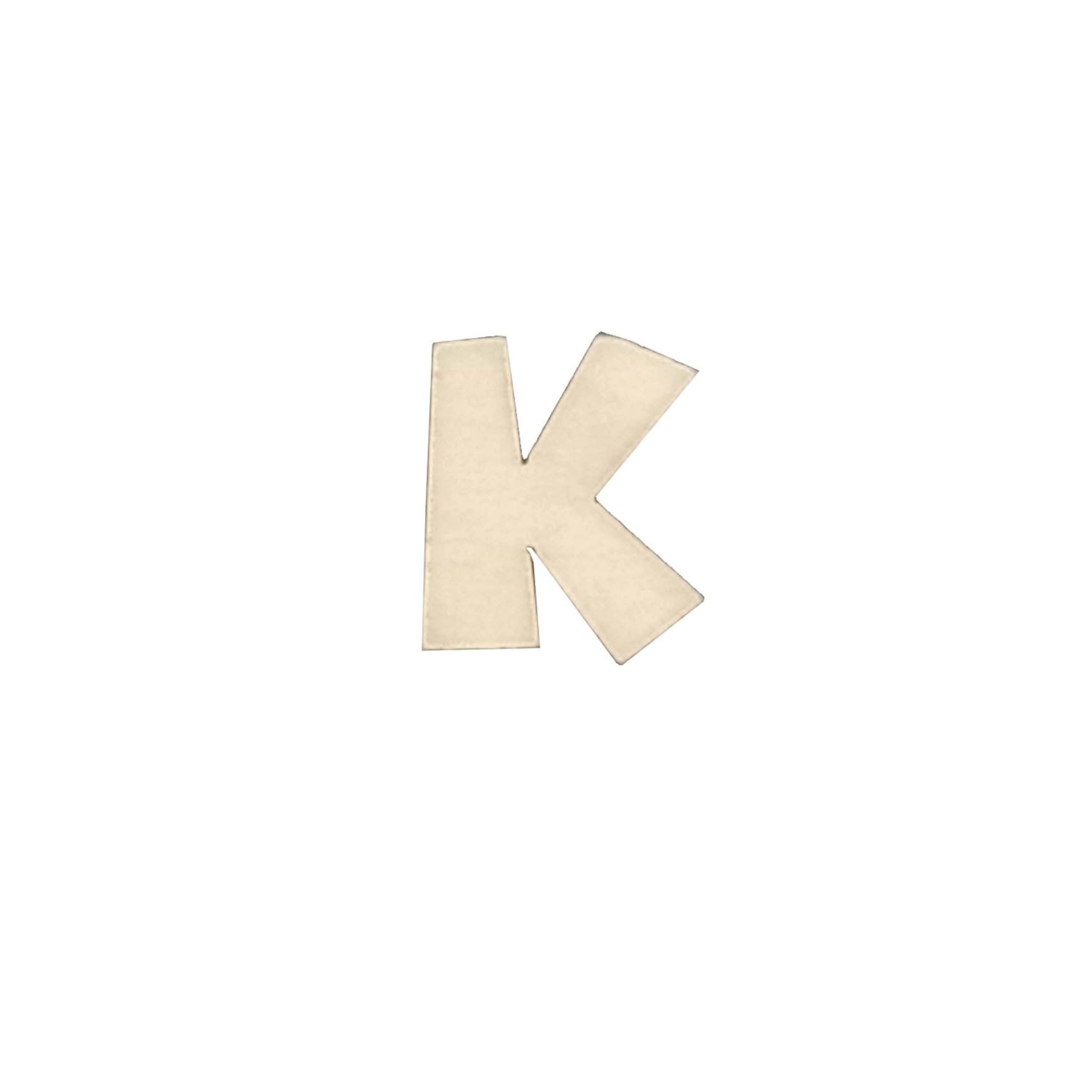Sagoma in legno lettera K