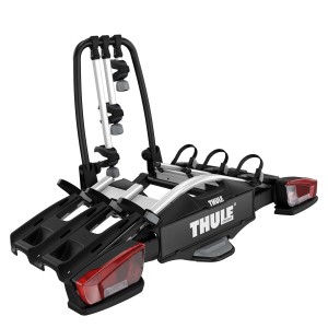 Portabici da gancio traino Thule, adatto fino a 3 biciclette.
