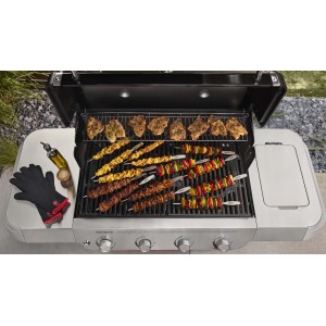 Barbecue a gas Weber Genesis E-415 4 bruciatori nero