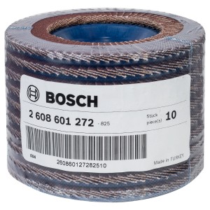Rotolo di dischi lamellari Bosch, 10 pezzi, per lavori di levigatura. Accessorio per Levigatrici & smerigliatrici.