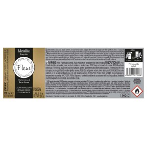 Spray metallico t.b.t. per il fai-da-te. Colore oro.