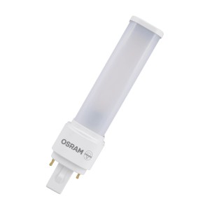 Lampadina LED Osram G24d-3 a tubo, 9W, 1100lm, 17,1x3,5cm. Lampada fluorescente LED per interni.