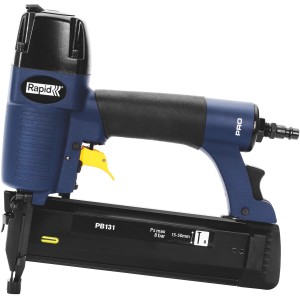 Sparachiodi Rapid t.b.t., blu/nero con grilletto giallo.