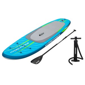 Bestway SUP Board-Set Aqua Journey, blu, con pagaia e pompa. Ideale per stand up paddling.