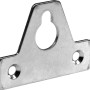 Hettich gancio per pensile con foro a chiave, 46x64mm, set da 2, per montaggio mobili.
