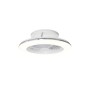 Planofiera LED 70W con ventilatore 30W Alisio Mini 16,5x52,5 cm bianco