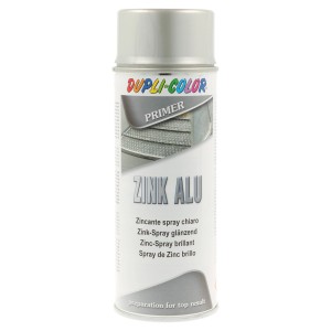 Bomboletta spray speciale zinco-alluminio Dupli-Color argento.