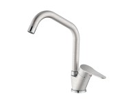 Miscelatore Monocomando Per Lavello Con Canna Girevole Alta Codice Prod: SUNNY10600 IDRONORD Ottone - Foto 6