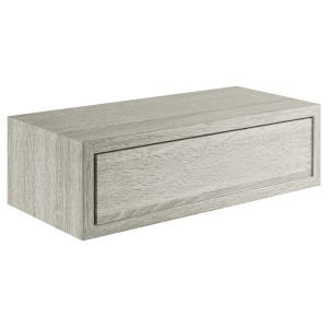 t.b.t. Ripiano in legno decoro legno chiaro con cassetto.
