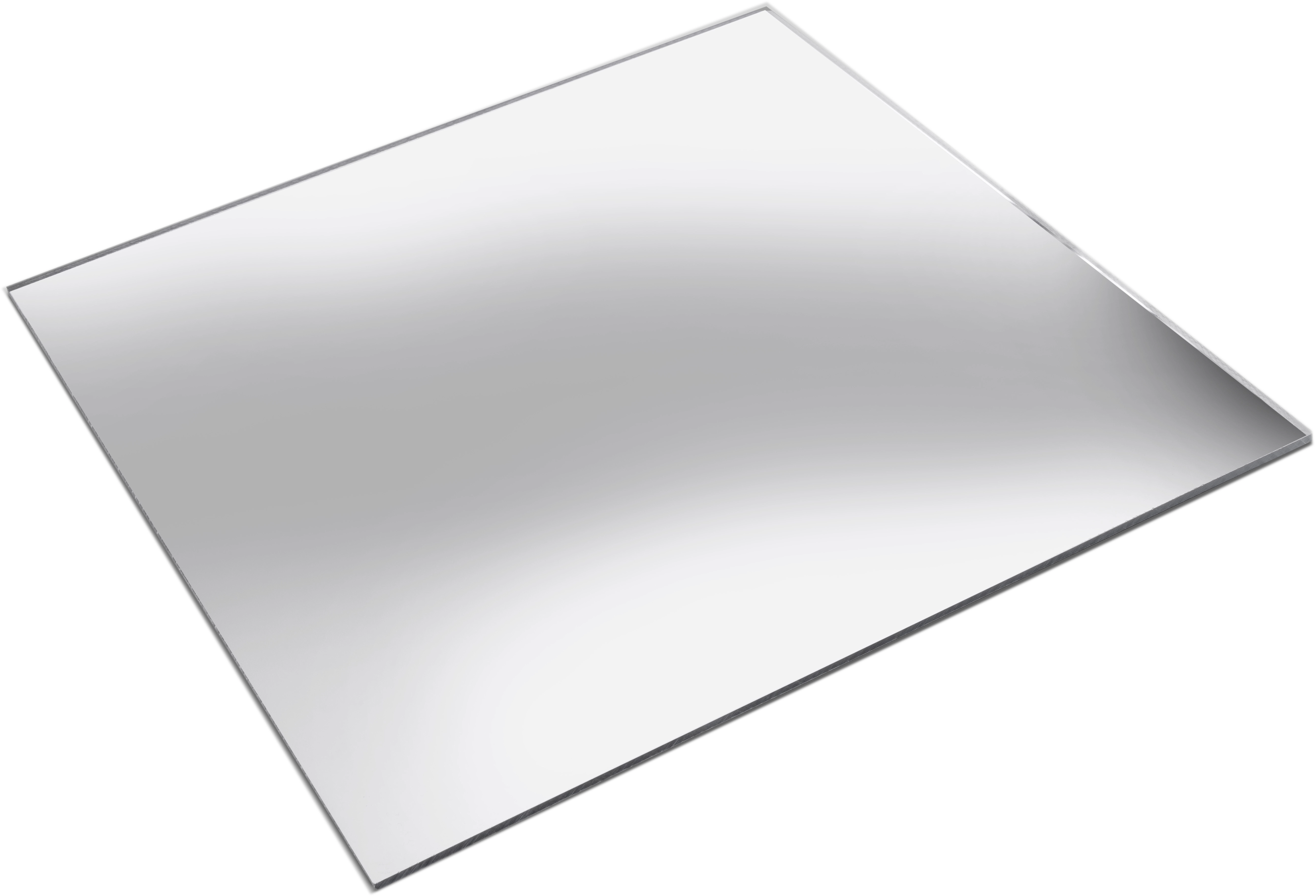 Specchio acrilico argento 28,6 cm x 28,6 cm