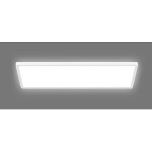 Plafoniera LED Slim 3000lm 4000K 58x20 cm Bianca