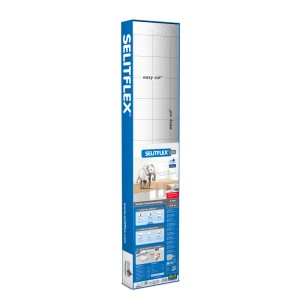 Confezione di Selitflex isolamento acustico 3mm, 10m² con AquaStop per parquet e laminato.
