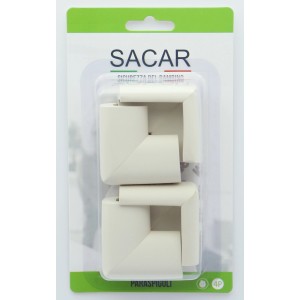 Paraspigoli SACAR per la sicurezza dei bambini, confezione da 4, accessorio per camerette.