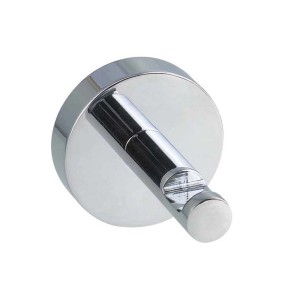 Appendiabiti a muro cromato Nie Wieder Bohren Smooz SO241 per bagno e cucina.