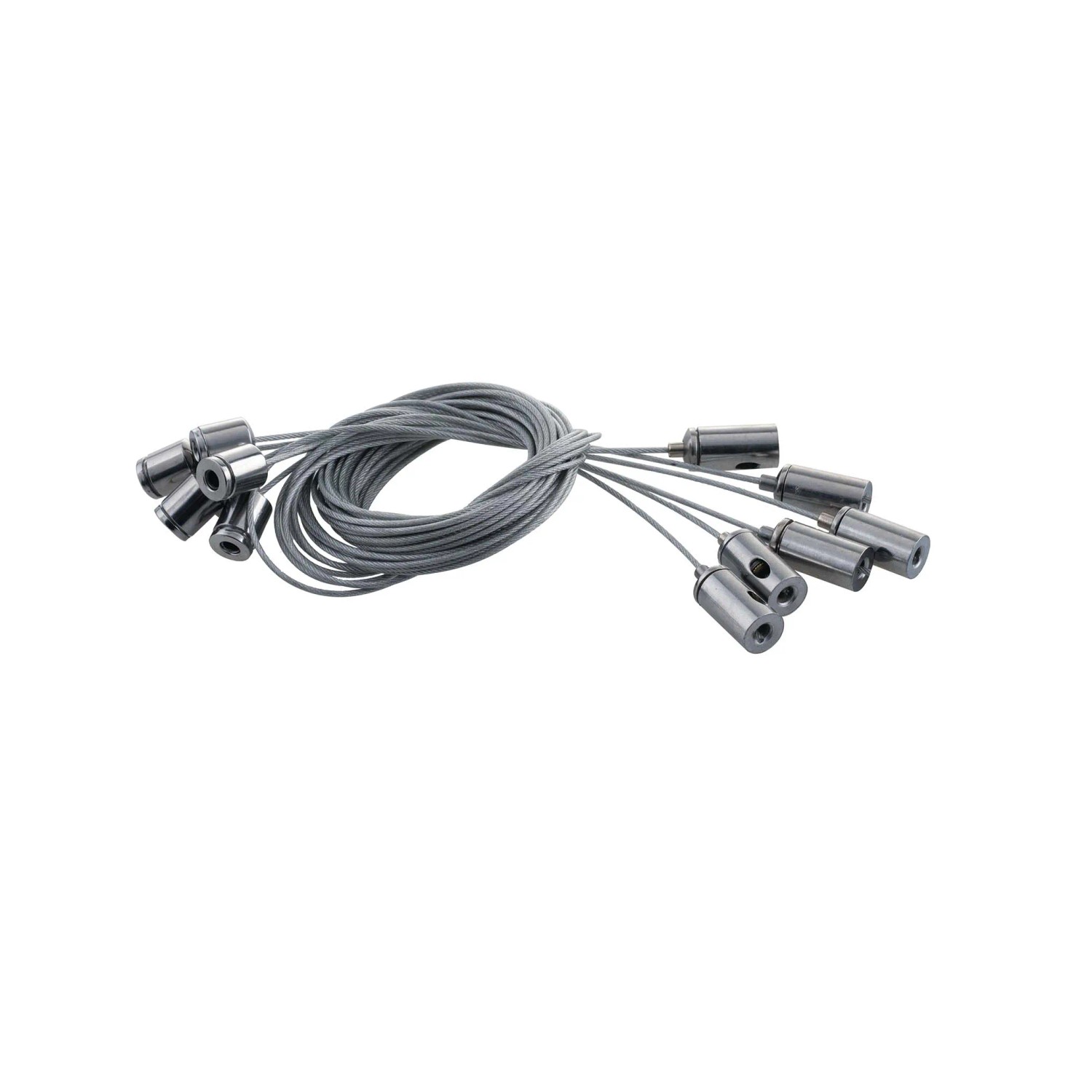 2 pezzi di filo regolabile per appendere quadri - Kit resistente in acciaio inossidabile da 2 m x 1,5 mm per specchi, lampade, Supporta fino a 30 kg | Leroy Merlin