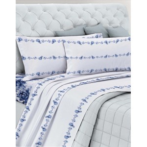 Completo letto matrimoniale Gemitex in cotone assortito