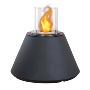 Camino a bioetanolo giardino Divina Fire Stromboli 3,4 kW Ø60xH56 cm antracite