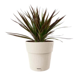 Vaso per piante plastica riciclata Bianco Gesso Ø 25 cm