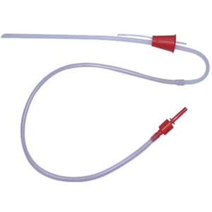 Tubo t.b.t. con attacco rosso per contenitori e taniche.