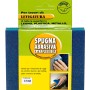 Spugna abrasiva blu per legno, plastica, metallo. Abrasivo per levigatura fine.