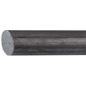 Barra tonda in ferro Arcansas, 6x6x1000 mm, ideale per saldatura e verniciatura.