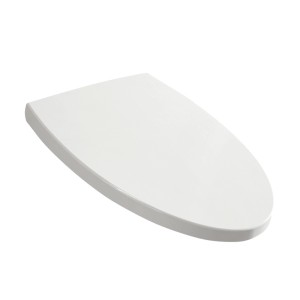 Sedile WC bianco t.b.t. per un maggiore comfort in bagno.
