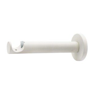 Supporto per bastone per tenda t.b.t. bianco per bastone per tenda Scorritenda.