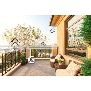 Balcone con sistema di irrigazione per piante, categoria Microirrigazione.