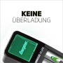 Mini caricabatterie Energizer per batterie AA/AAA con indicatore LED.