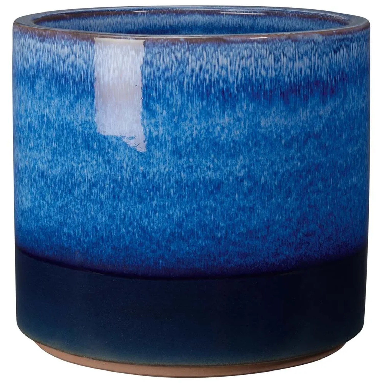 Sottovaso Round 20 Blu Grigio - 18 x H. 2,5 cm | Leroy Merlin