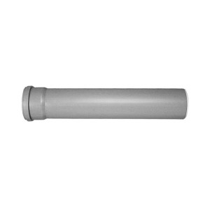 Tubo HT grigio per sistemi di scarico.