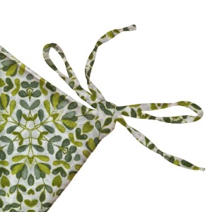 Coprisedia relax Bloom 40x40 cm verde 4 pz