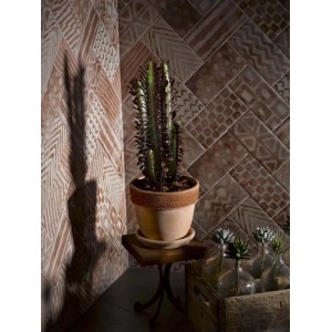 Vaso per piante Patavium in terracotta graffiato ø 25 cm