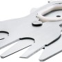 Lama di ricambio Bosch per cesoie per erba EasyShear, lama argentata.